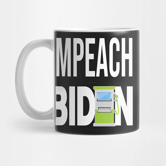 IMPEACH BIDEN I DID THIS GAS PUMP DESIGN STICKER DESIGN by KathyNoNoise